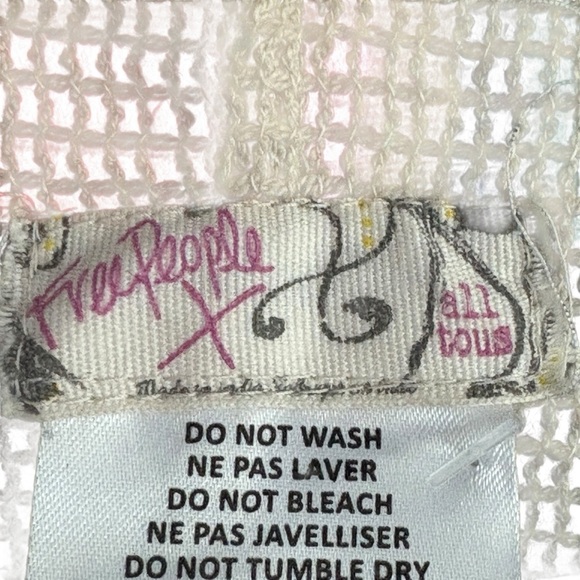 Free People Bonita Trim Crochet Kimono Embroidered - Picture 4 of 12